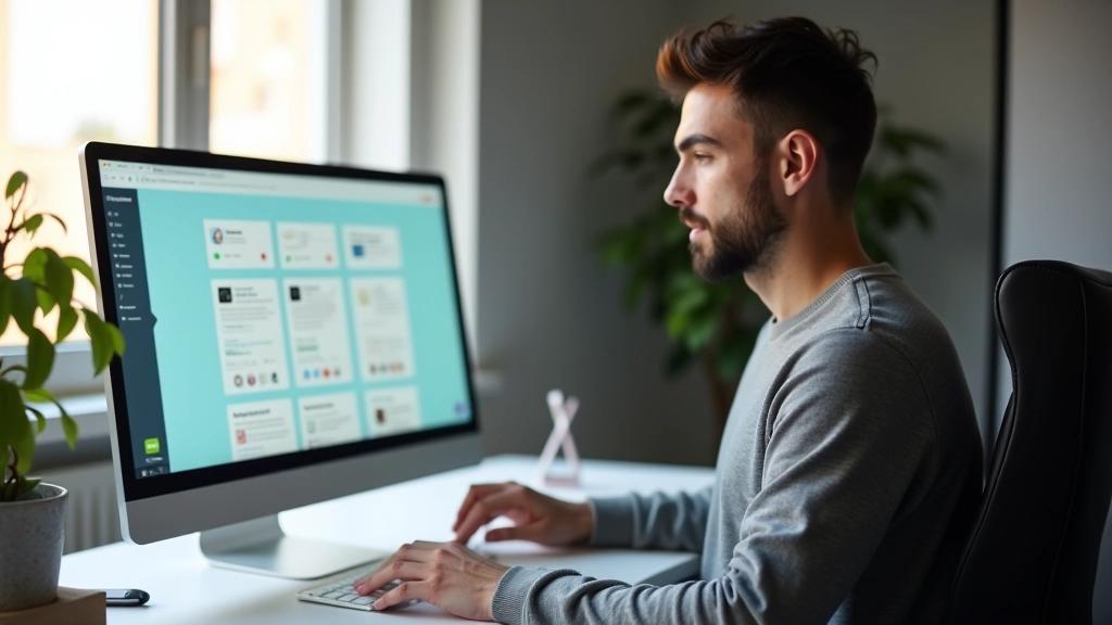 Écran de sélection de niches Canva montrant les catégories populaires et les tendances actuelles du design